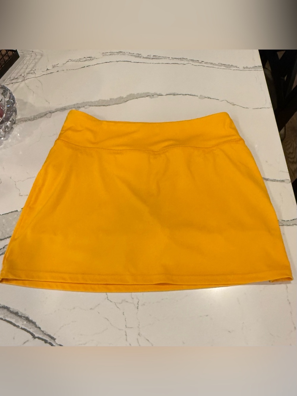 RealEssentials, gold color, tennis skirt, size medium